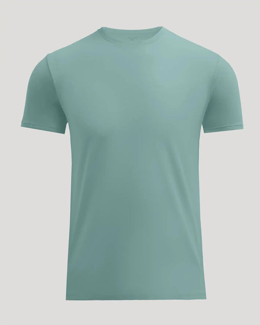 Stormy Sea Pima Cotton Blend Crew