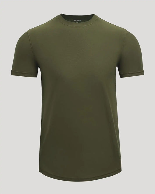 Grove Active Curved Hem Crew