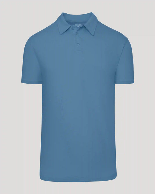 Indigo Short Sleeve Tall Polo