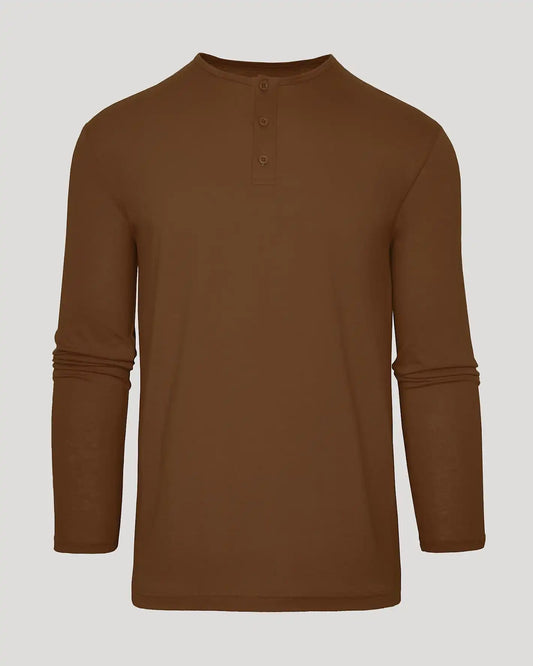 Sepiawood Classic Long Sleeve Henley