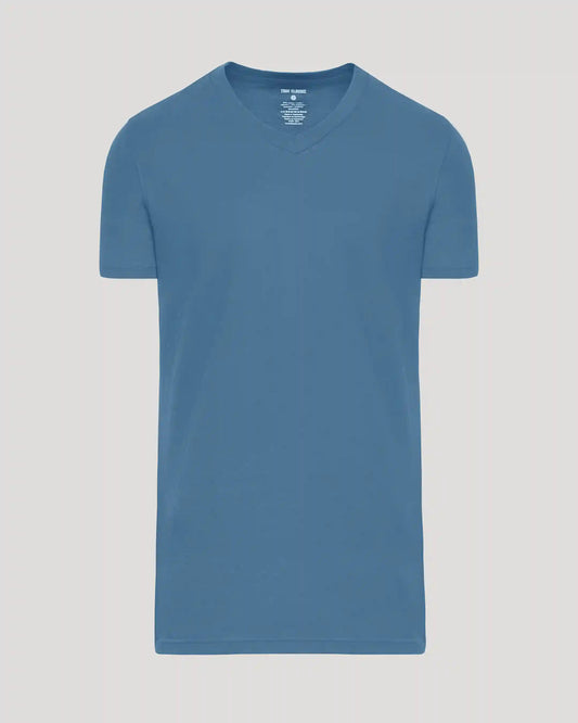 Indigo Tall Short Sleeve Classic V-Neck