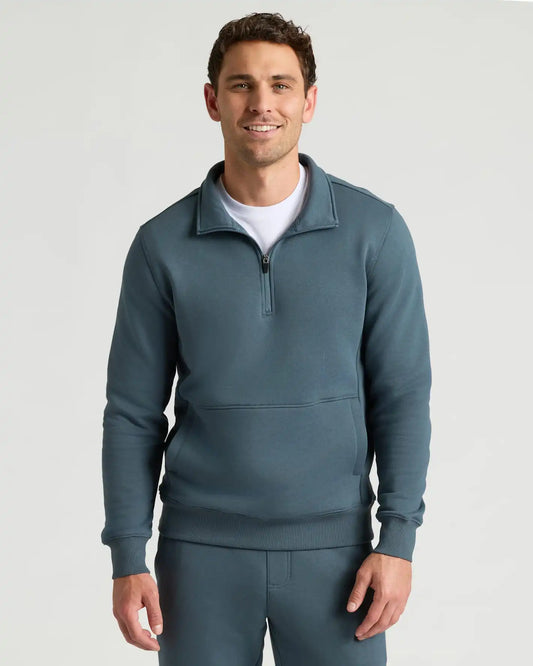 Neptune Quarter Zip Fleece Sweatshirt